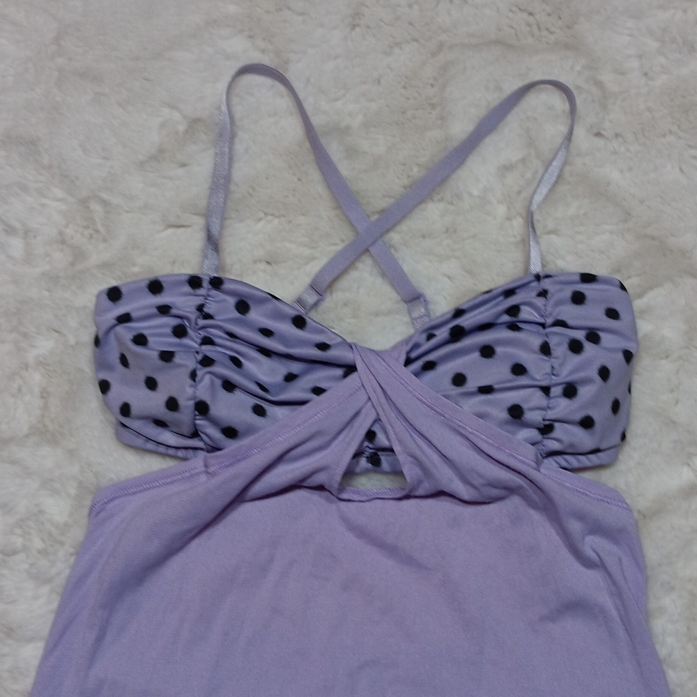 Lululemon athletic purple tank top womens sz 4 - Picture 7 of 11